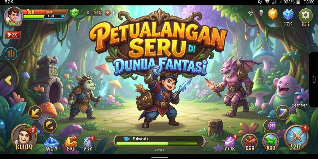 Screenshot menunjukkan aksi seru dalam gameplay 9ZK yang menarik.