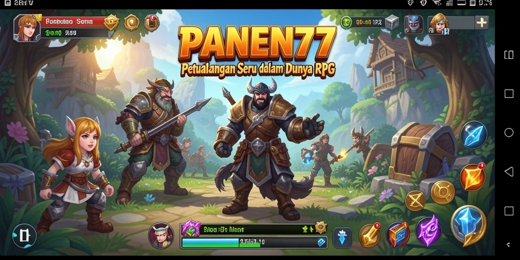 Tampilan gameplay petualangan epik dalam <strong>PANEN77</strong> menunggu Anda.