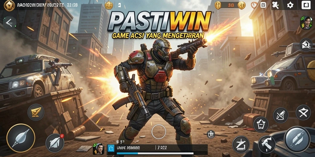 Tampilan gameplay menegangkan dari PASTIWIN.
