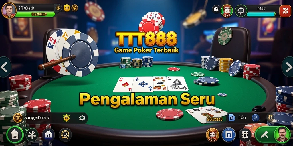 Screenshot menarik dari gameplay seru di TTT888.